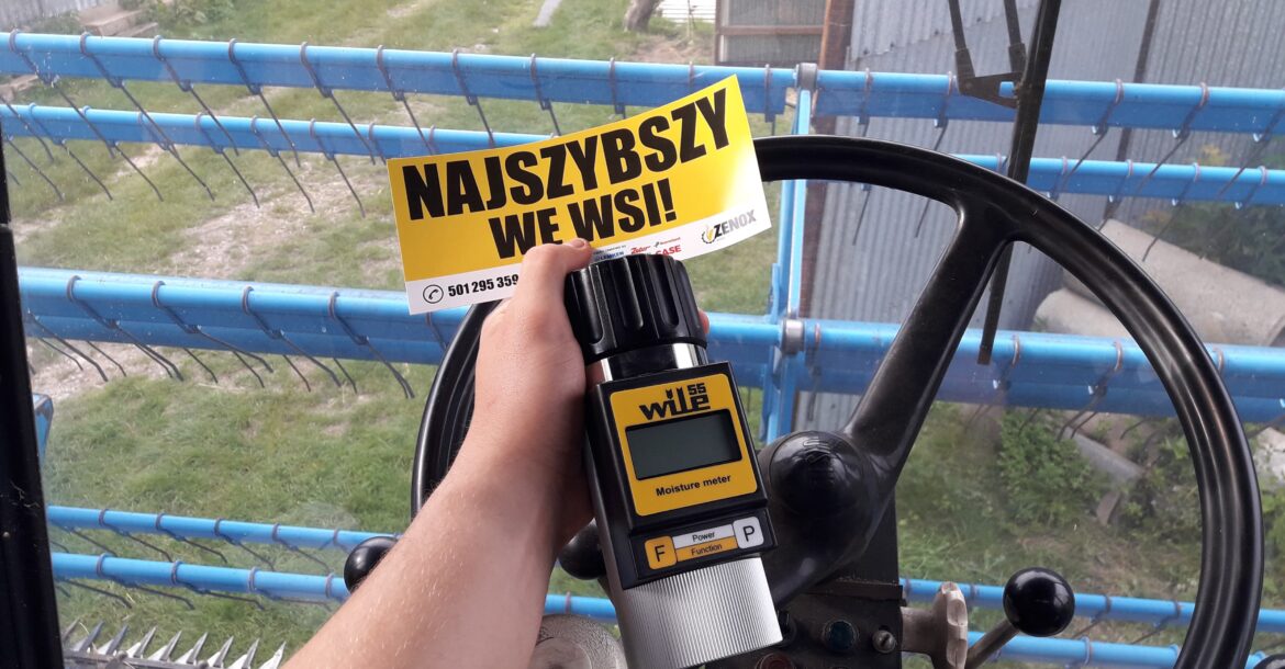 wilgotnościomierz domierzenia wilgotności zboża