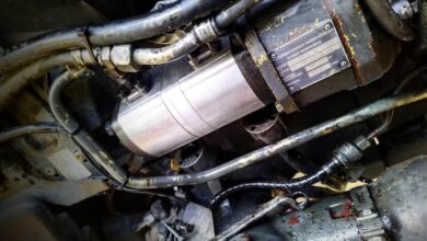 jak sprawdzić kierunek obrotów pompy hydraulicznej