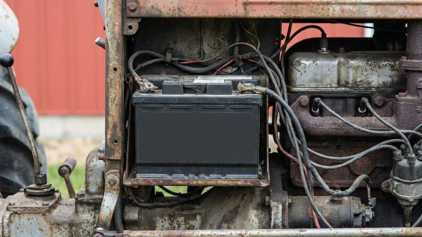Akumulator w ciągniku