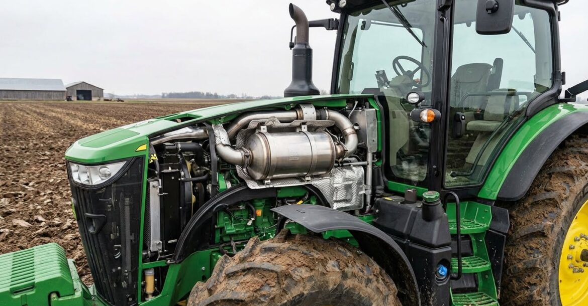 DPF w ciągniku rolniczym