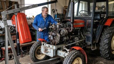 Remont silnika Ursus