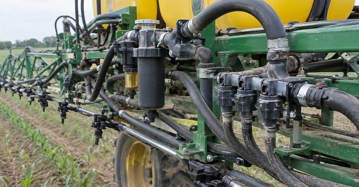 Dobór węży do opryskiwacza pod względem odporności chemicznej, cieplnej i promienia gięcia